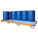Bandeja de sump Bauer tipo AW10, ideal para armazenamento de no máximo 10 tambores de 200 L cada