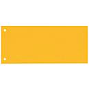 Bandes d'intercalaires en carton bene, jaune, 100 p.