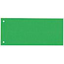 Bandes d'intercalaires en carton bene, vert, 100 p.