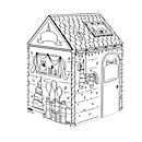 Bankers Box Spielhaus XL Geburtstag, FSC-zertifizierte Wellpappe, weiß, ab 3 Jahren, B 813 x T 813 x H 1213 mm, weiß