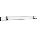 Barre de serrage multifonctionnelle MAULpro, y compris 2 crochets multifonctionnels, pour blocs de flipchart à partir de 11 mm de perforation, L 42 x P 15 x L 500 mm, aluminium