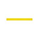 Barre transversale, L 1200 mm, revêtement, jaune