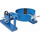 Barrel turner for 200 l barrels, with continuous chain, load capacity 300 kg