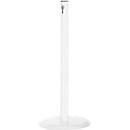 Barrier post, white