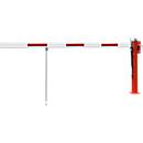 Barrière avec vérin à gaz, Support pendulaire, 3230 mm