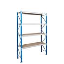 base unit, Epsivol heavy-duty shelving, 4 levels, W 1800 x D 1200 x H 2500 mm