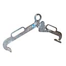 Bauer Fassgreifer LGZ 60, bis 150 kg, B 555 x T 150 x H 325 mm, verzinkt