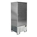 BAUER Gevaarlijke stoffen kast GS-1, plaatstaal, van onderen toegankelijk, B 840 x D 690 x H 1930 mm, voor 1 x 200 l vat, gegalvaniseerd