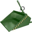 Bauer godet hydraulique pour chariot élévateur DGS 950, hydraulique pour chariot élévateur, L 1610 x l 1610 x H 1370 mm, 0,95 m³, jusqu'à 1000 kg, acier peint, vert réséda