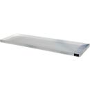 Bauer Kleingebindewanne KGW 5 V4A, ohne Lochblechrost, L 1850 x B 600 x H 60 mm, 60 L, 150 kg, Edelstahl 1.4571, Silber