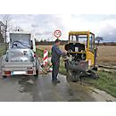 BAUER MT 450 brandstoftank, toegankelijk per auto, afsluitbaar, 450 l inhoud, B 1060 x D 880 x H 890 mm