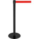 Belt post RS-GUIDESYSTEMS GLA 86, metal, Height 1000 mm, belt dimensions L 7000 x W 100 mm, red