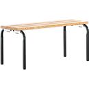 Bench, stackable, anthracite, 1015 mm wide