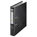 bene plastic letter file, black, 45 mm spine.