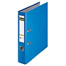 bene plastic letter file, blue, 45 mm spine.