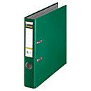 bene plastic letter file, green, 45 mm spine.