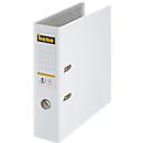 bene plastic letter file, white, 80 mm spine.