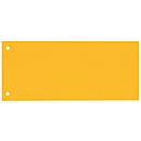 bene Trennstreifen-Karton, gelb, 100 Stück