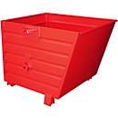 Benne basculante BSK 90, rouge