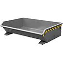 Benne basculante Mini type MGU 610 Bauer, faible encombrement en hauteur, gris