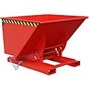Benne basculante type AK 100, rouge