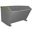 Benne basculante type GU, 2000 litres, gris