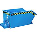 Benne basculante type GU, 300 litres, bleu