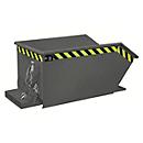 Benne basculante type GU, 300 litres, gris