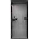 Berlin Acoustics Focus Cabine téléphonique, pour une personne, double paroi absorbant le son, éclairage LED, ventilée, noire
