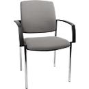 Besucherstuhl SSI Proline Visit P1 – grau – Schäfer Shop Pure