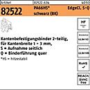 Bevestigingsband R 8252 2 Edgecl. 4,6x200/45 PA66 HS zwart SQ 500 stuks HELLERMANN