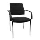 Bezoekersstoel SSI Proline Visit S1 - zwart en zwart - Schäfer Shop Pure