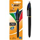 BIC 4 Colours Pro Vierfarb-Kugelschreiber mit 1,0-mm-Spitze für präzises Schreiben, 1 Stück