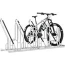 Bicycle stand WSM 4704 XBF, 1-sided, for tires up to 64 mm, 4 parking spaces, W 2000 x D 850 x H 845 mm