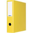Biella carnet de pointage Dinor-Quatro, 2 x DIN A5, 7 cm 4 anneaux, jaune