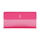 Biella clear sleeve for suspension files, pink, 25 pieces