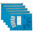 Biella hanging file set Original, A4 25 cm, blue