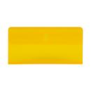 Biella manchon transparent pour dossiers suspendus, jaune, 25 pièces