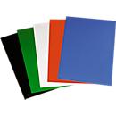 Binding covers, cardboard, 250 m², DIN A4, 100 pieces, red