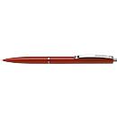 Biros Schneider K15, ancho de trazo medio 1,0 mm, color de escritura rojo, cuerpo rojo, indeleble, recargable, 20 unidades
