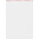 Bloc-notes ELCO, quadrillé avec interlignes de 4 mm, format A4, 100 feuilles, blanc