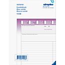 Bloc papier autocopiant, bloc combi « Oneco »