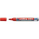 Board marker Edding 250, 1 piece, red