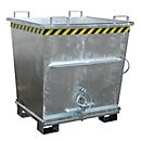 Bodemklepcontainer BKB 1000, gegalvaniseerd
