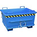 Bodemklepcontainer BKB 500, blauw