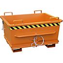 Bodemklepcontainer BKB 500, oranje