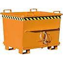 Bodemklepcontainer BKB 700, oranje
