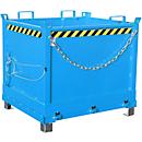 Bodemklepcontainer FB 1000, blauw