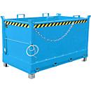 Bodemklepcontainer FB 1500, blauw