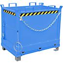 Bodemklepcontainer FB 750, blauw